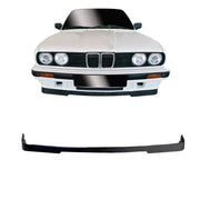 JOM Lèvre de Pare-choc Avant pour BMW E30 1982-1994 Noir Mat Sport Look