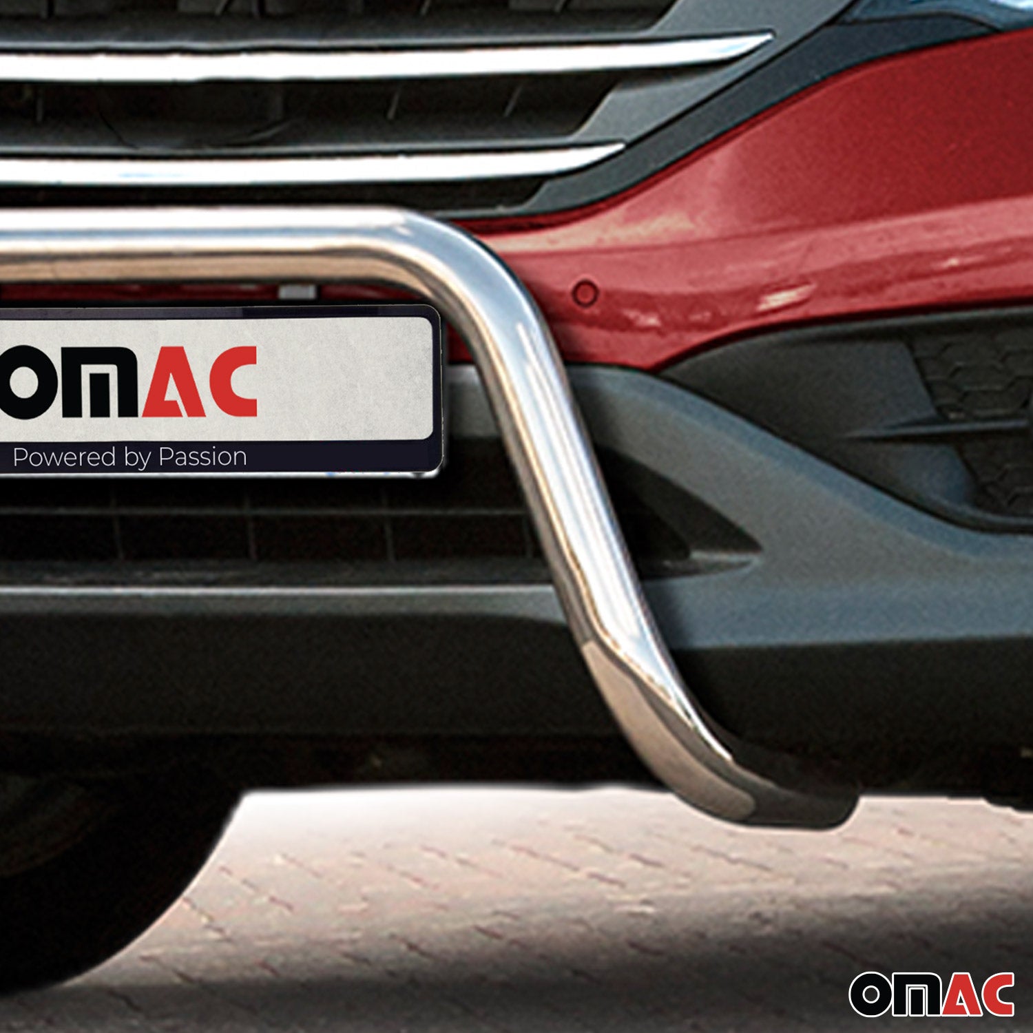 Pare-Buffle Avant Pour Honda CR-V 2012-2016 Acier Inoxydable Argent