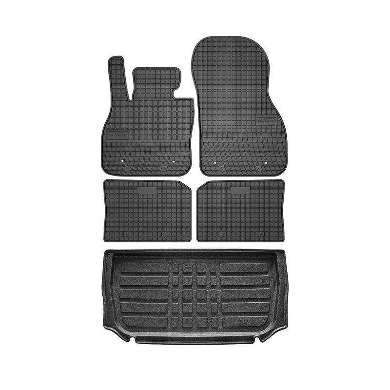 Kit Tapis de sol et coffre pour Mini Countryman 2010-2016 TPE Noir