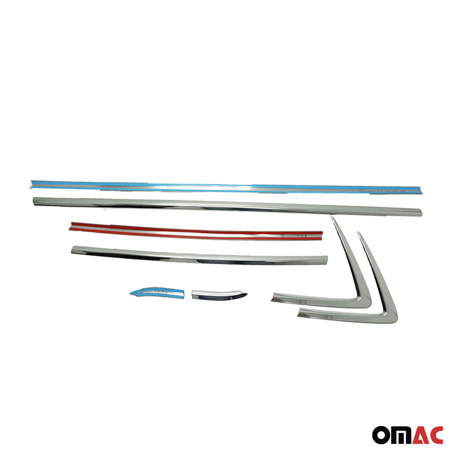 Garniture de Fenêtre pour Opel Mokka SUV 2012-2016 Acier Inox 8Pcs