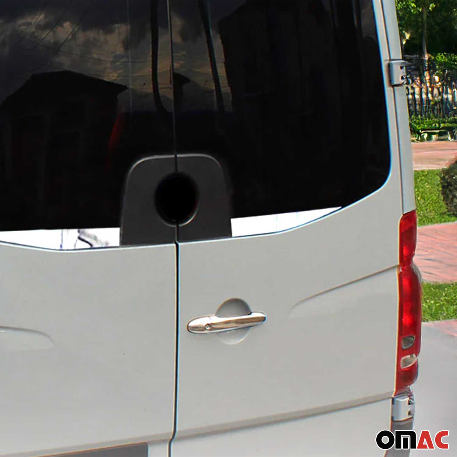 Garniture de Fenêtre de Hayon pour Mercedes Sprinter W906 2006-2018 Acier 2x
