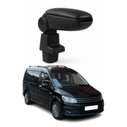 Accoudoir pour VW Caddy 2003-2020 Vinyl Abs Noir