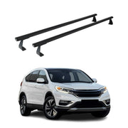 Barres De Toit Transversales Pour HONDA CR-V 2012-2016 Noir en Aluminium