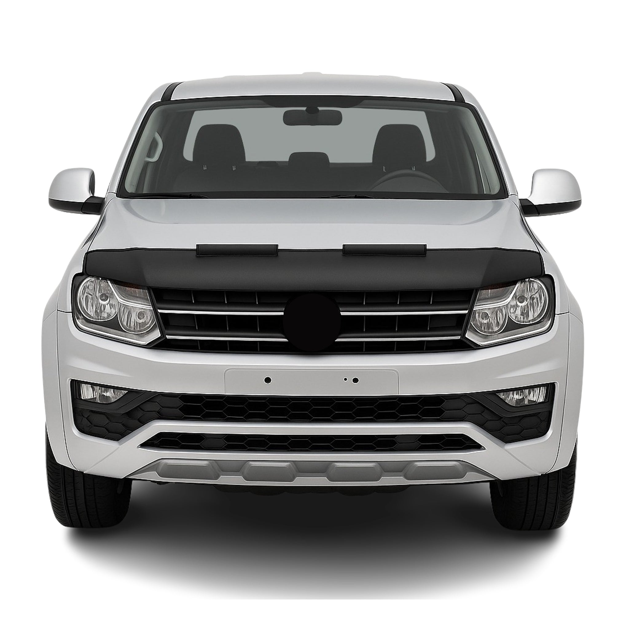 Protège Capot pour VW Amarok 2010-2021 Masque de voiture vinyle Noir