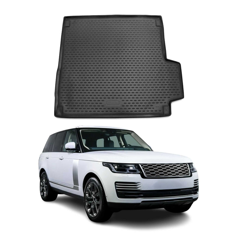 Tapis de Coffre pour Range Rover Sport 2014-2025 en caoutchouc TPE 3D Noir