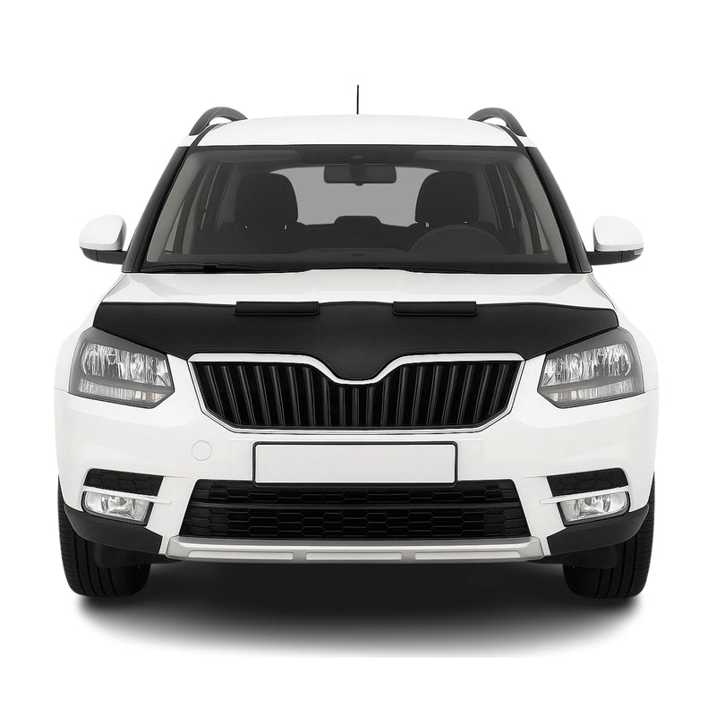 Protège Capot pour Skoda Yeti 2013-2017 Masque de voiture vinyle Noir