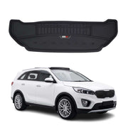 Tapis de Coffre pour Kia Sorento 2014-2020 TPE Noir