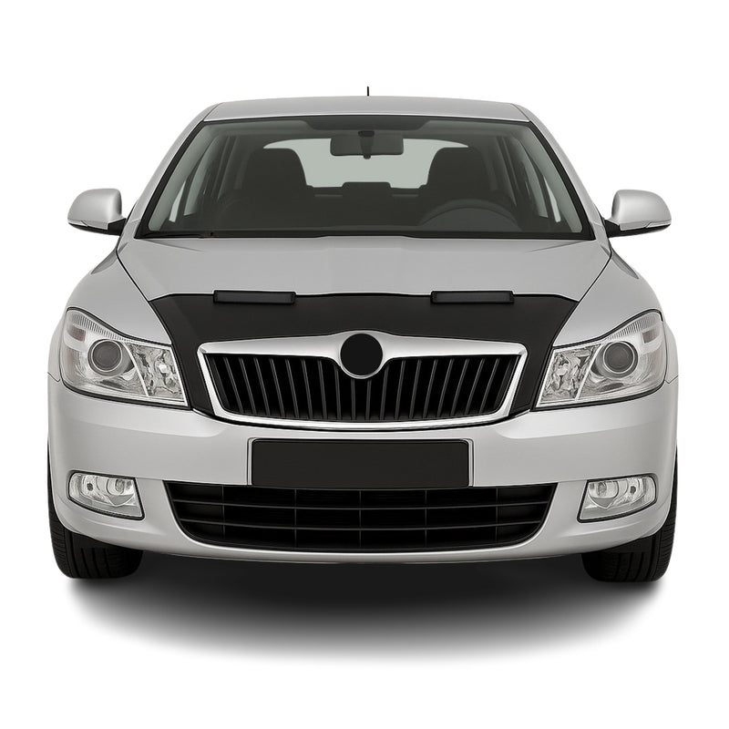 Protège Capot pour Skoda Octavia 2004-2009 Masque de voiture vinyle Noir