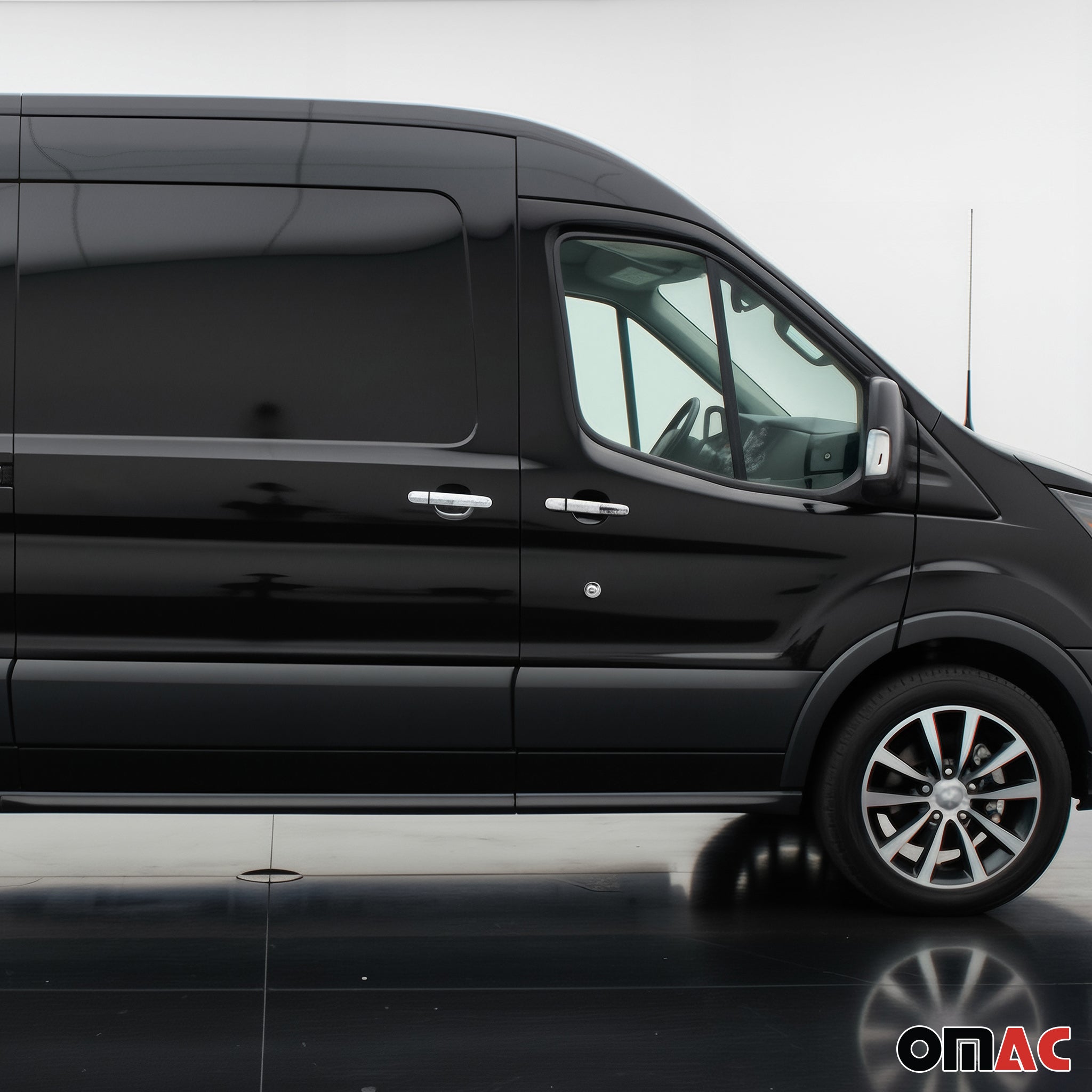 Couverture de poignée de porte pour Ford Transit 2015-2026 en Acier Inox 12Pcs