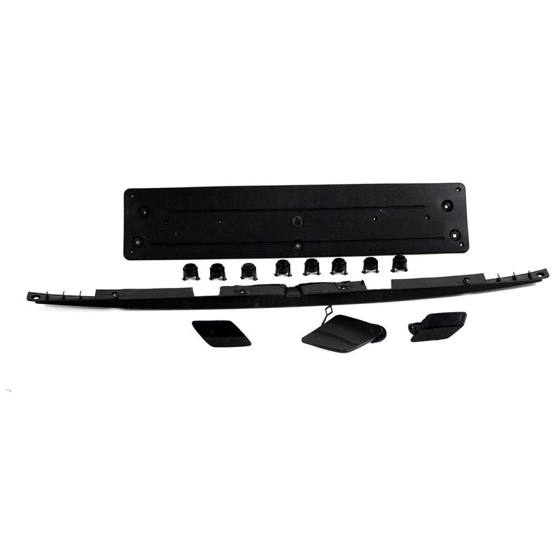 JOM Pare-chocs avant pour BMW Series 3 F30 F31 2011-2019 Plastique Noir 1x