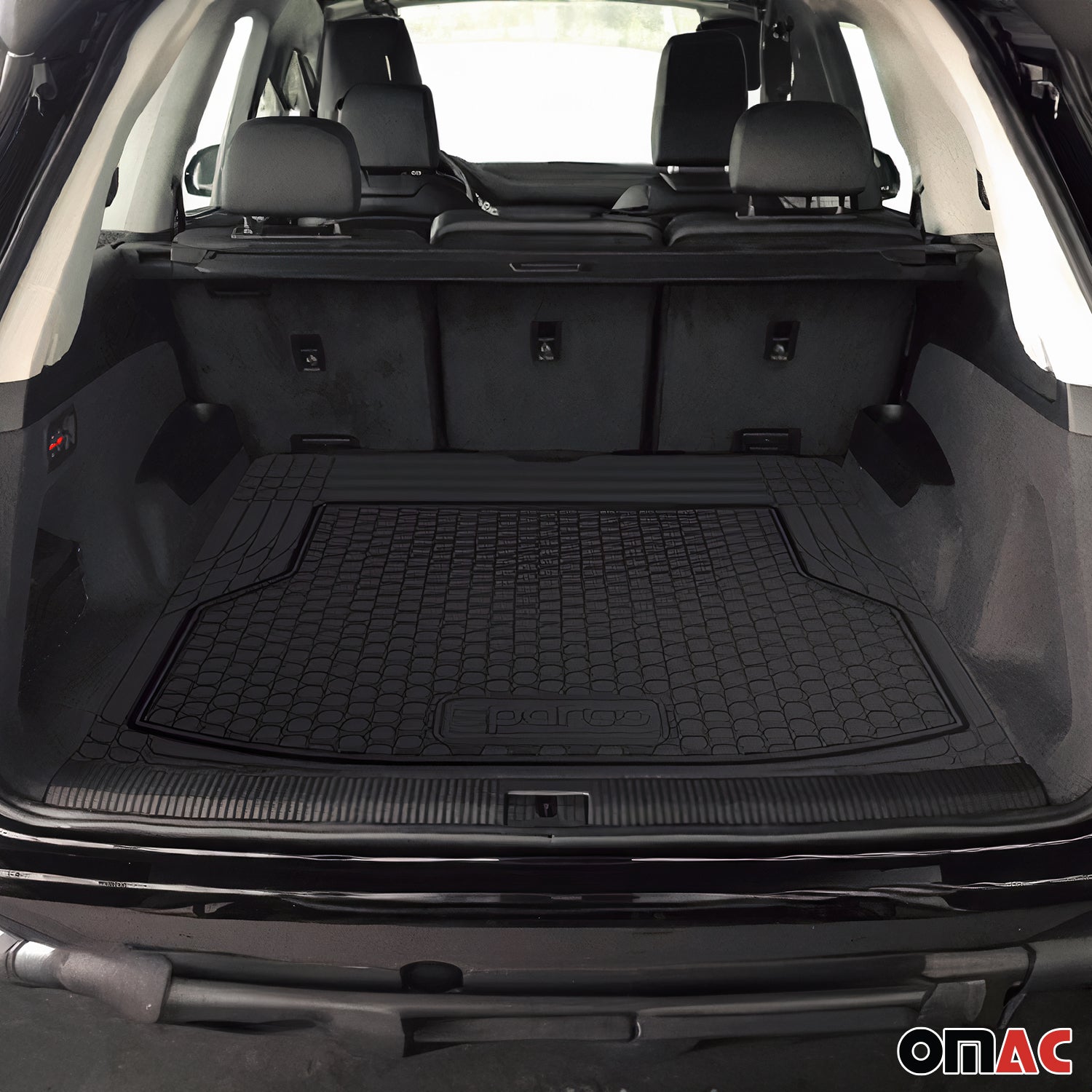SPARCO tapis de coffre bac de coffre pour BMW universel en caoutchouc ajustable
