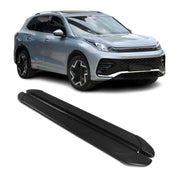 Marchepieds latéraux pédale pour VW Tiguan mk3 2024-2026 2Pcs Aluminium Noir