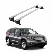 Barres de toit transversales pour Honda CR-V IV 2013-2018 Acier Gris 2 pcs