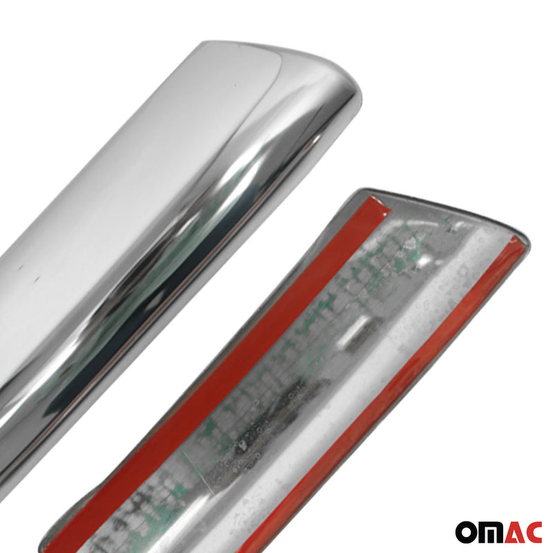 Couverture de poignée de porte intérieures pour VW T5 2003-2015 Inox Chromé