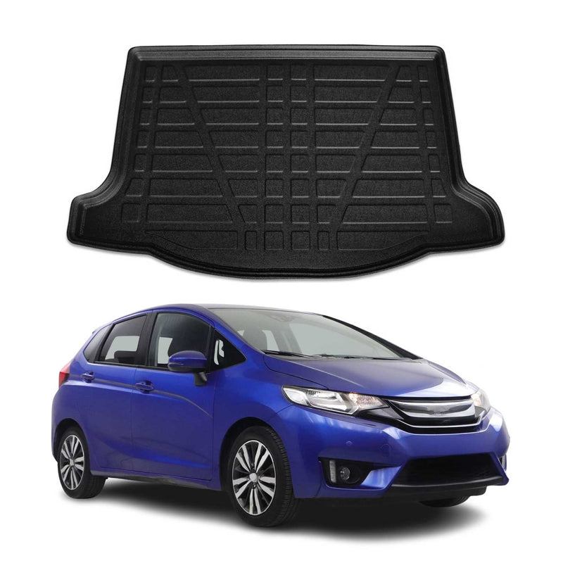 Tapis de Coffre pour Honda Jazz 2015-2021 HB en TPE Noir