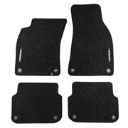 Tapis de Sol de Voiture pour Audi A6 C6 2004-2011 Velours solide et durable 4Pcs