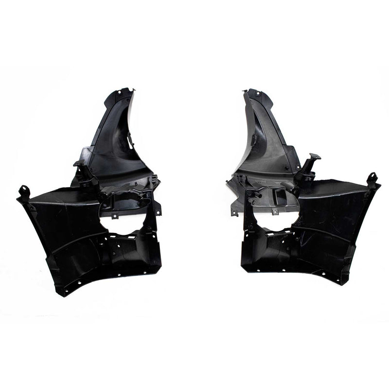 JOM Pare-chocs avant pour BMW Series 3 F30 F31 2011-2019 Plastique Noir 1x