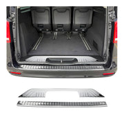 Kit Protection de Pare-Chocs arrière pour Mercedes Vito W447 2014-2026 inox 2Pcs