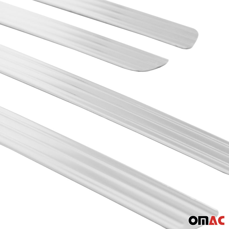 Seuils de porte pour VW Golf 7 2012-2025 en acier inox Chromé