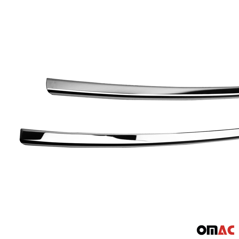 Moulure de Grille de Calandre pour Renault Kangoo 2008-2013 Chromé 2Pcs