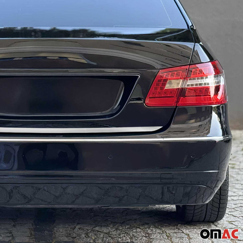 Garniture de Hayon Coffre pour Mercedes Classe E 2010-2015 acier inox