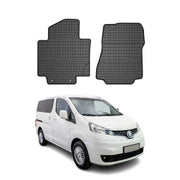 Tapis de Sol pour Nissan NV200 2009-2021 Caoutchouc Noir