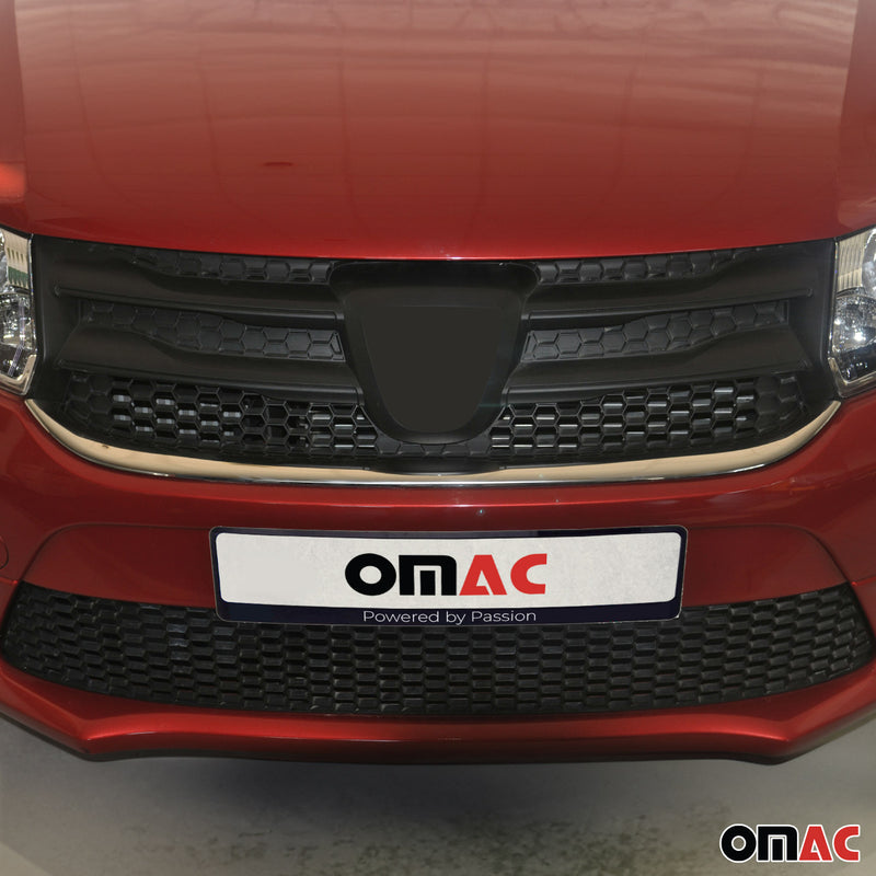 Moulure de Grille de Calandre pour Dacia Sandero 2012-2016 Chromé