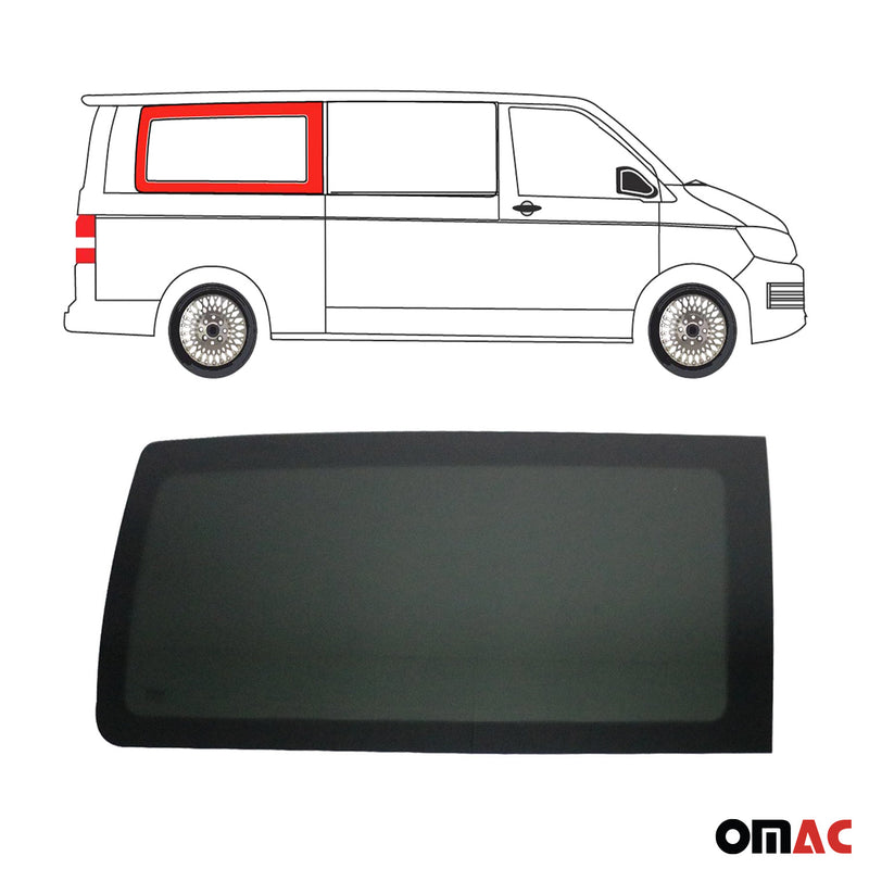 Vitre de Porte pour VW T5 2003-2015 L3 Arrière Droit Verre fixe