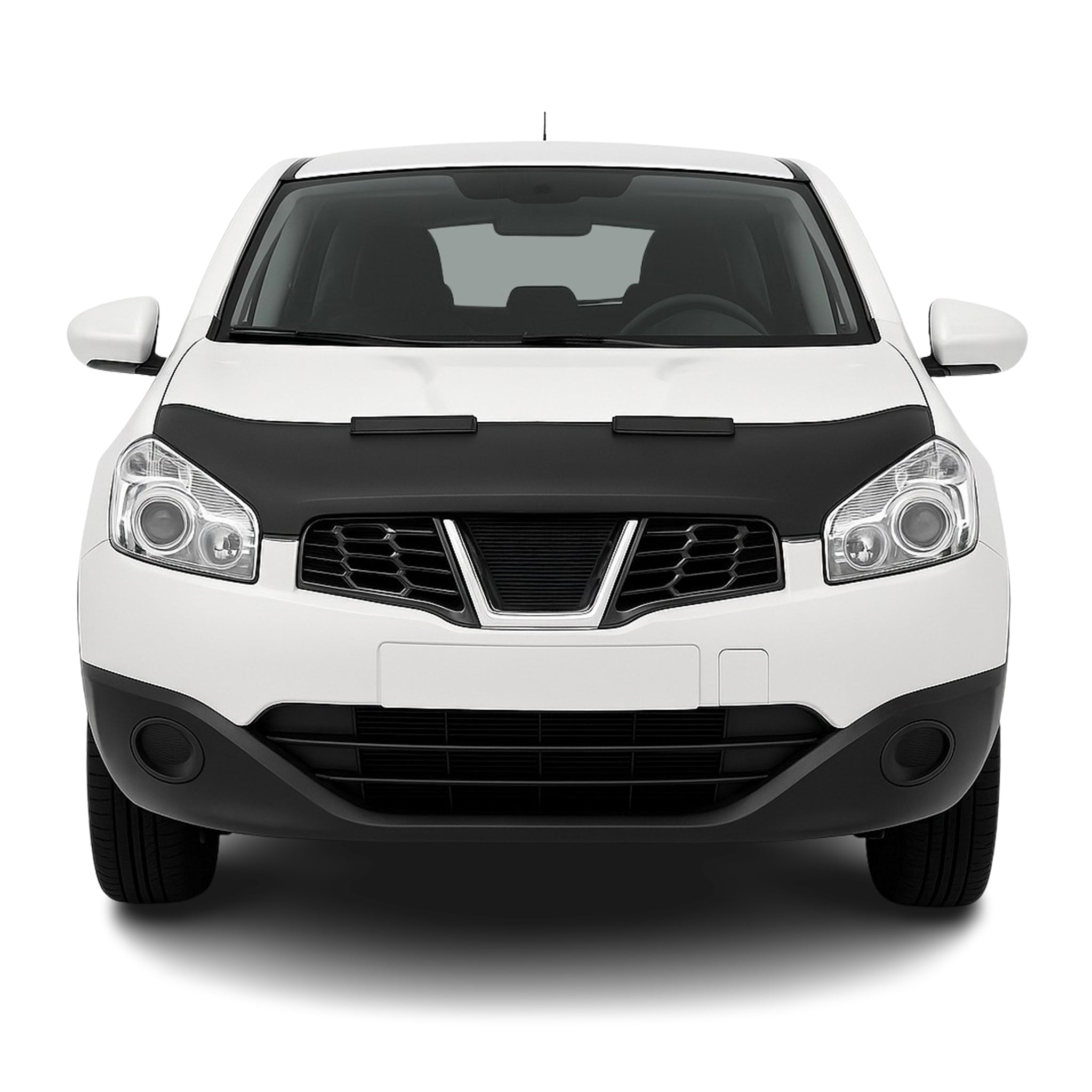 Protège Capot pour Nissan Qashqai J10 2007-2014 Masque de voiture vinyle Noir