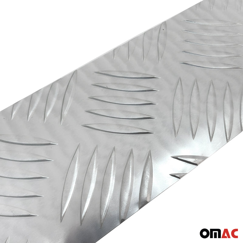 Protection Seuil de Pare-chocs Arriére Pour VW T7 Transporter 2024-2025 Alu Gris