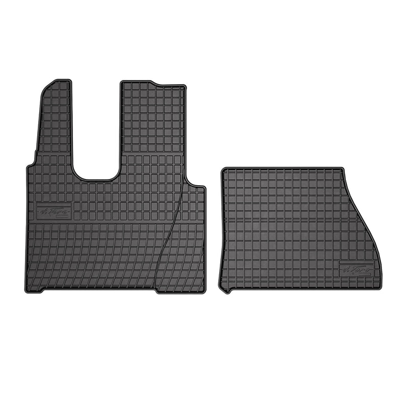 Tapis de Sol pour Mercedes Actros 2012-2020 Caoutchouc Noir