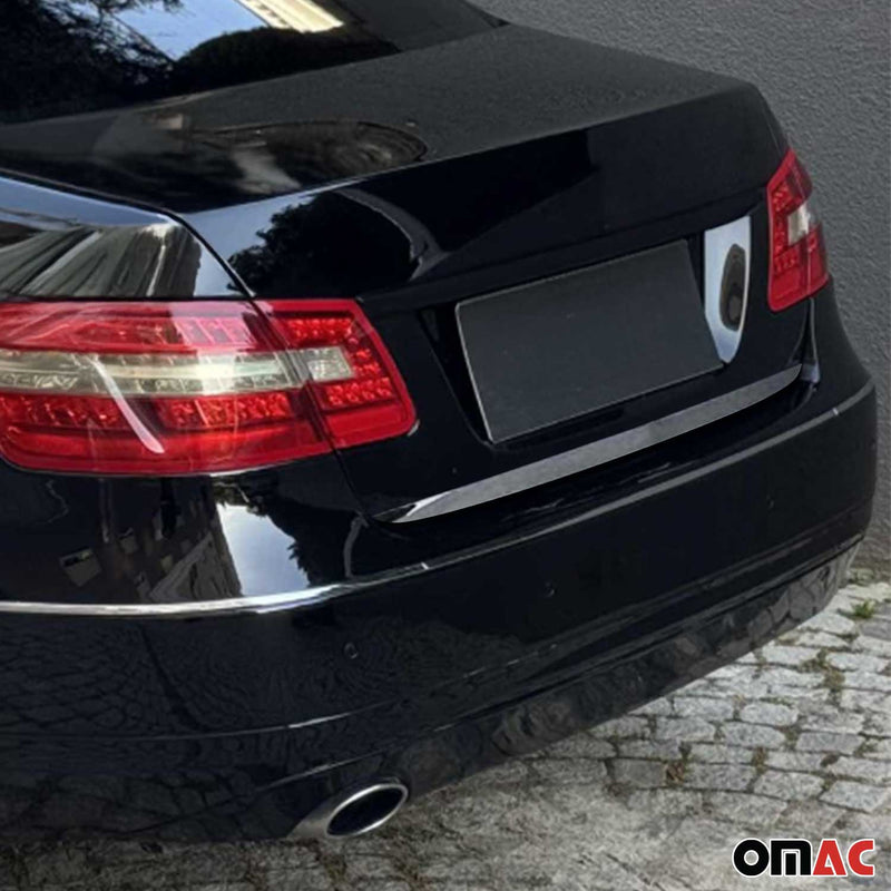 Garniture de Hayon Coffre pour Mercedes Classe E 2010-2015 acier inox