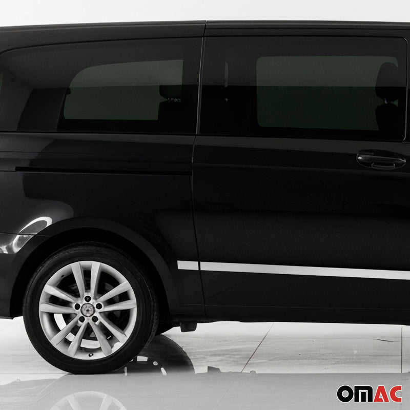 Garniture Baguette de porte latérale pour Mercedes Vito W447 1Porte L3 long