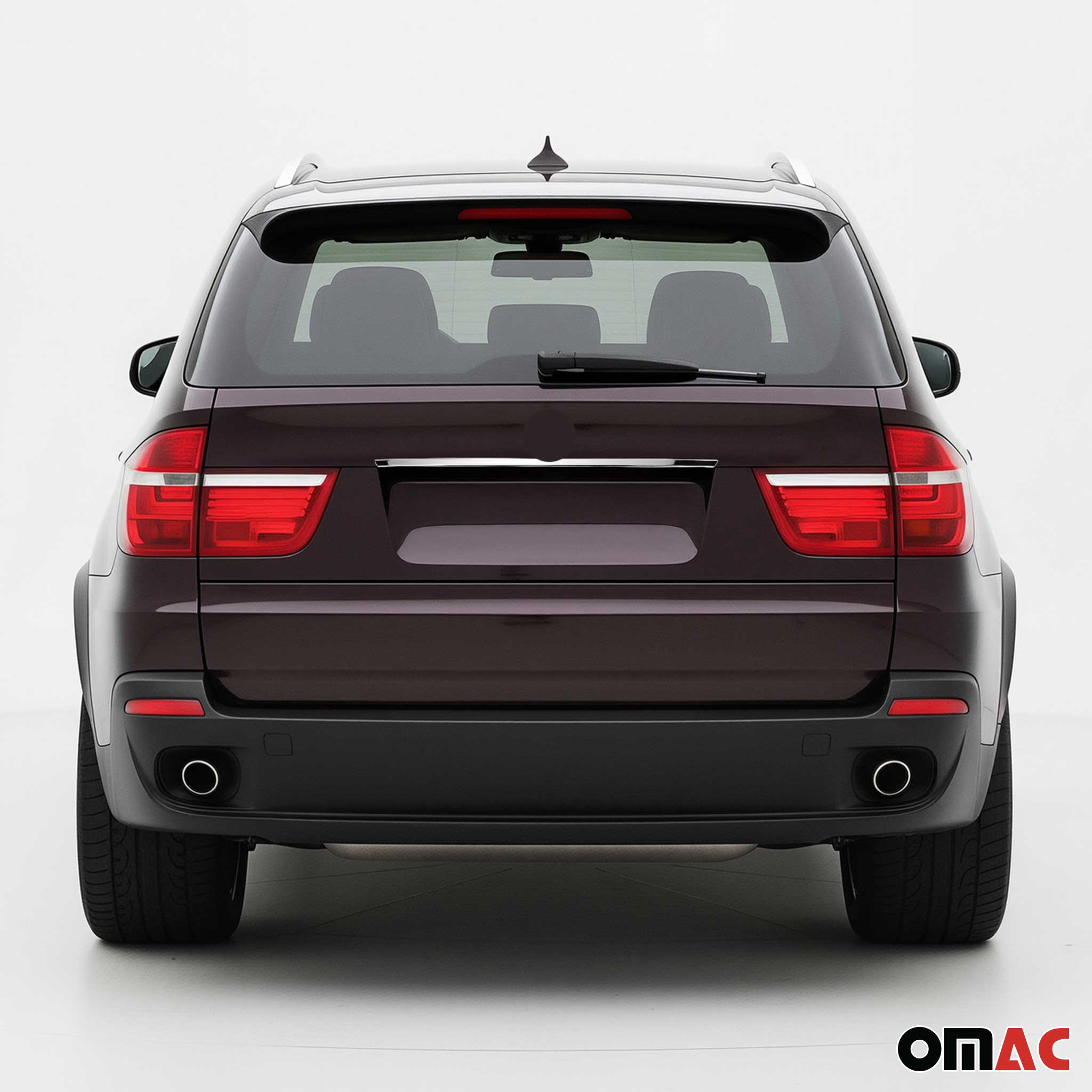 Couvercle de poignée de hayon pour BMW X5 E70 2006-2013 acier inox Chromé