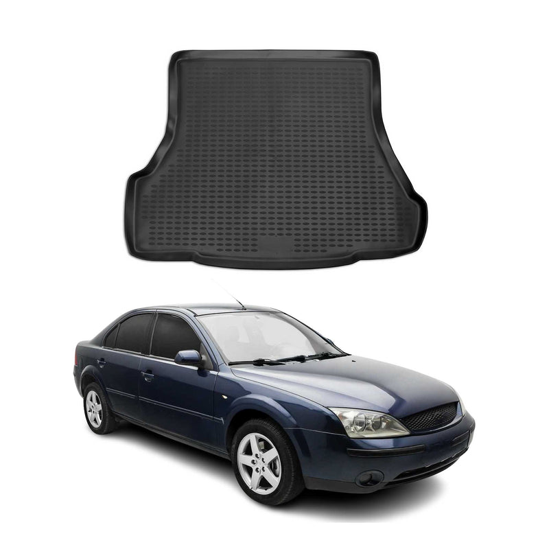 Tapis de Coffre pour Ford Mondeo mk3 2000-2007 TPE Noir