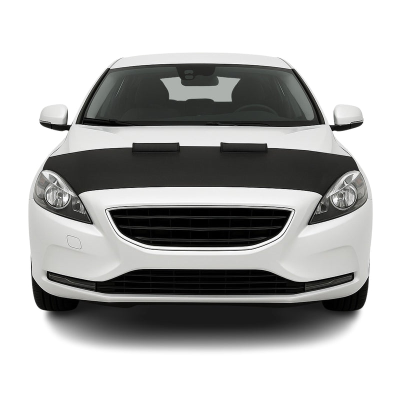Protège Capot pour Volvo V40 2012-2016 Masque de voiture vinyle Noir
