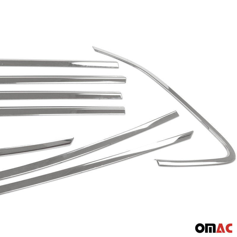 Garniture de Fenêtre pour VW Polo HB 2017-2021 Acier Inox 14Pcs