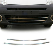 Moulure de Grille de Calandre pour Renault Kangoo 2008-2013 Chromé 2Pcs