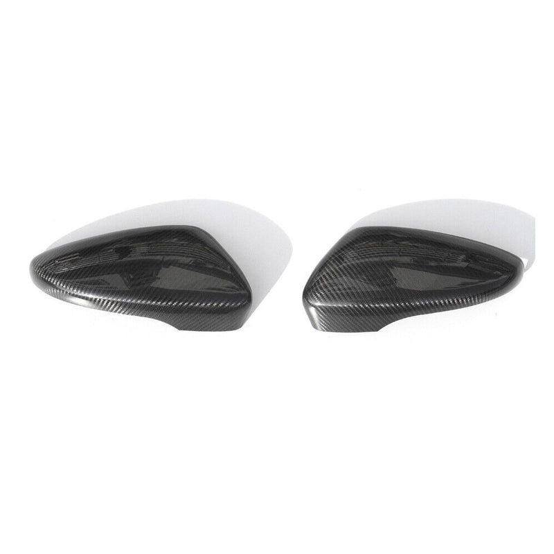 Coques de Rétroviseurs pour VW Scirocco 2008-2017 en Carbone Noir