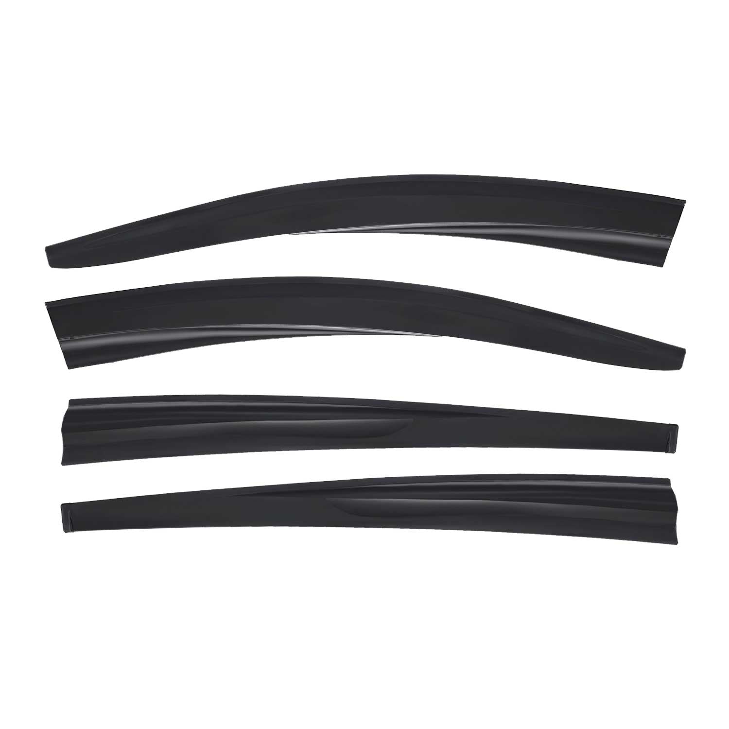 Déflecteurs de Vent pluie d'air pour Renault Megane 2008-2016 HB Acrylique 4x