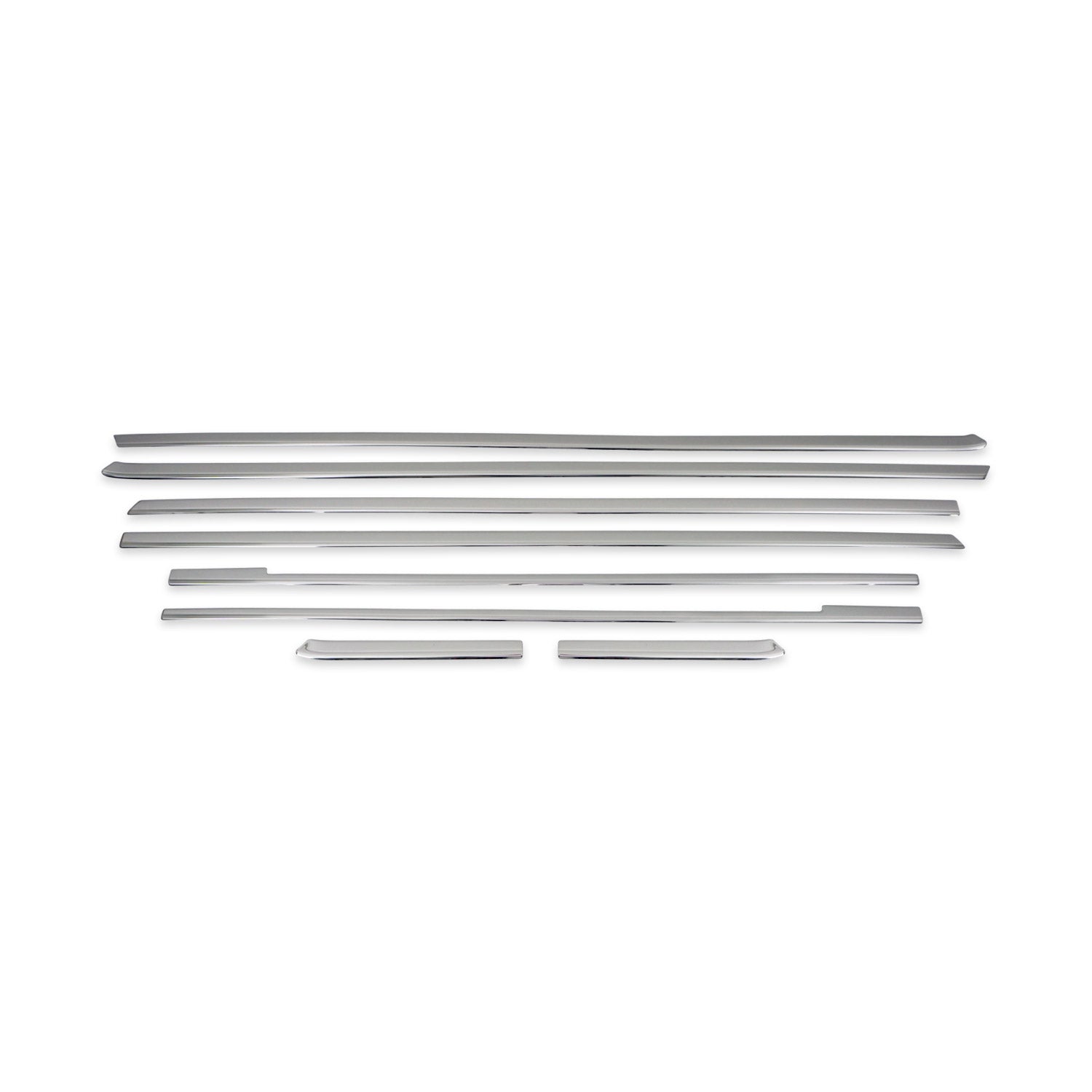 Garniture de Fenêtre pour Mercedes Vito W447 L3 2014-2026 Acier Inox 8Pcs