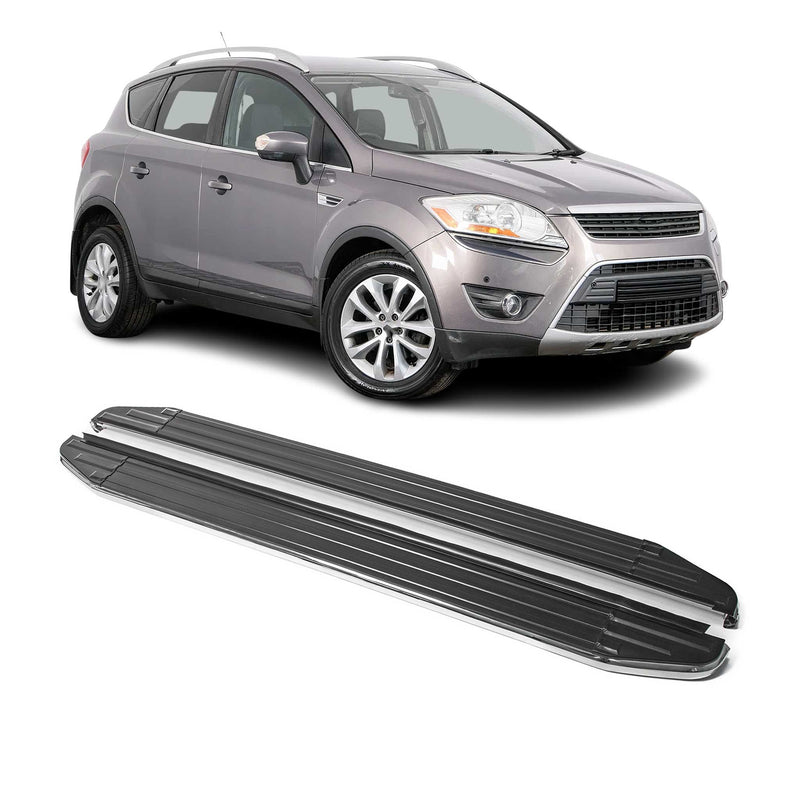 Marchepieds Latéraux pour Ford Kuga 2008-2013 ABE Alu