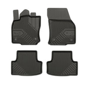 Tapis de Sol de Voiture pour Seat Ateca 2016-2026 TPE Antidérapant Noir 4Pcs