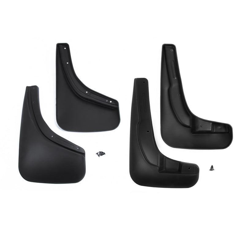 Bavettes Garde Boue pour Skoda Yeti 2010-2017 Avant et Arrière Plastique Noir 4x
