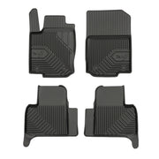 Tapis de Sol de Voiture No.77 pour Mercedes-Benz ML W166 2011-2015 TPE Noir 4Pcs