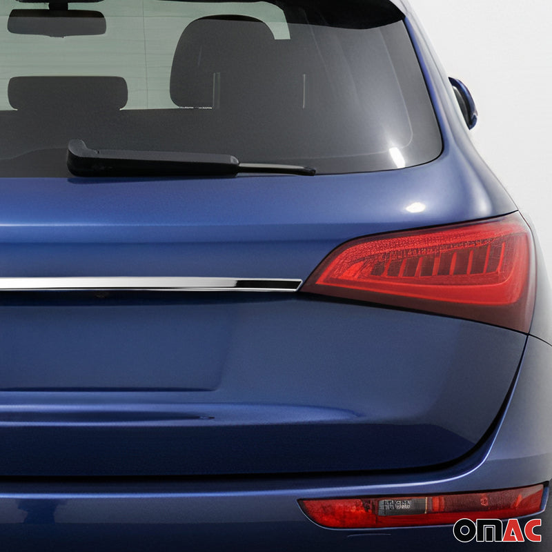 Garniture de hayon coffre pour Audi Q5 8RB 2008-2017 acier inox