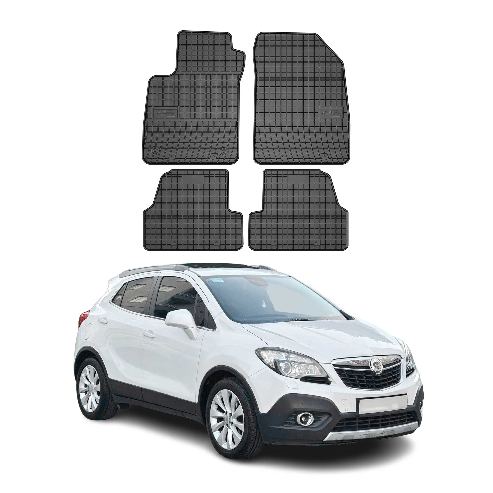 Tapis de Sol pour Opel Mokka A 2012-2020 OMAC Caoutchouc