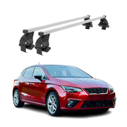 Barres de toit transversales pour Seat Ibiza V 2017-2026 Gris