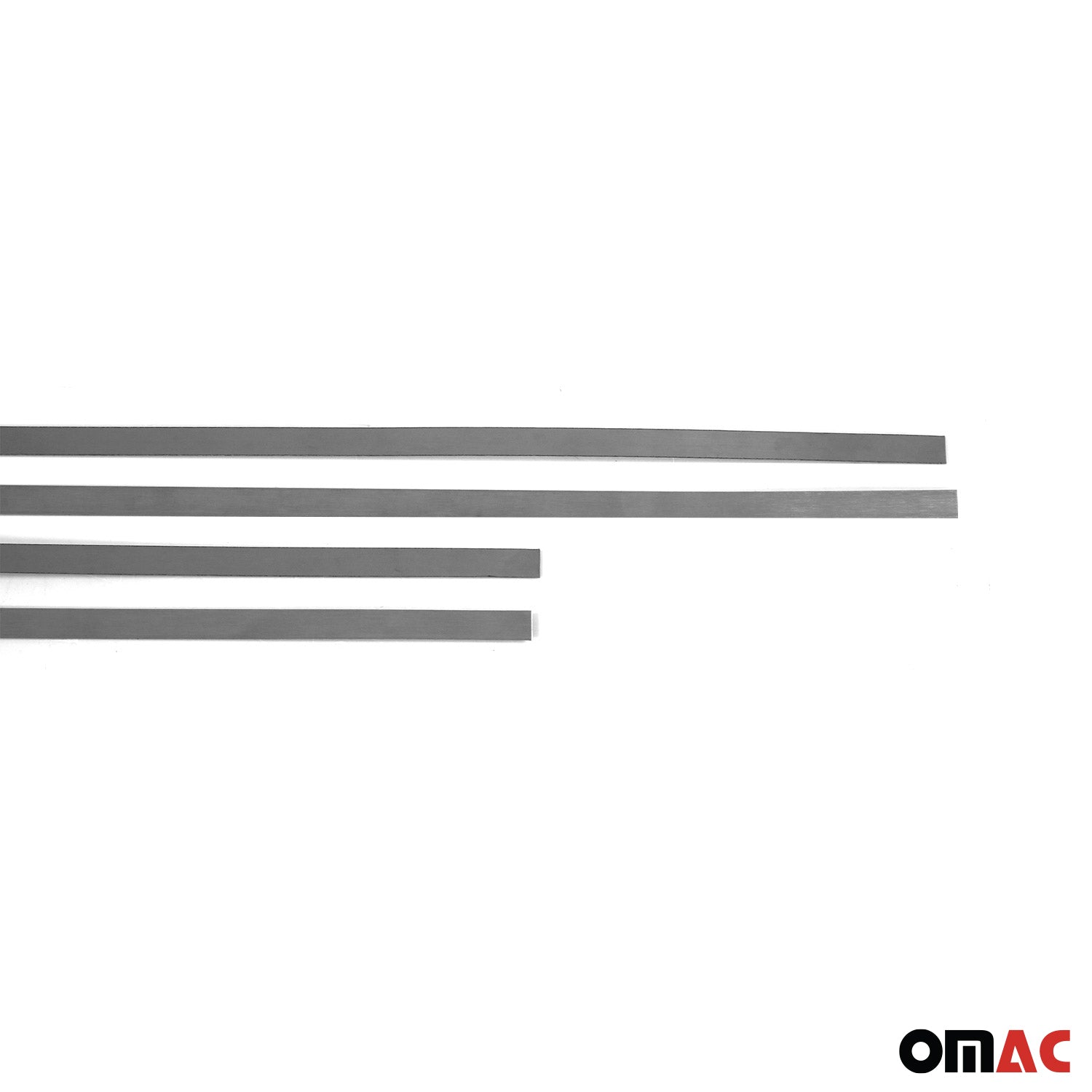 Couverture de Seuil de porte pour Mercedes W201 1982-1993 inox chromé Brossé 4x