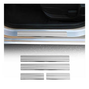 Couverture de Seuil de porte pour Mazda Cx-5 2017-2025 acier inox chromé 4 Pcs